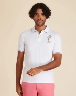 Homme Vicomte A Polos^Polo à broderie Surf