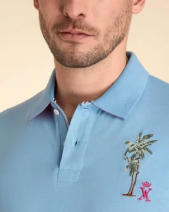 Homme Vicomte A Polos^Polo à broderie Surf