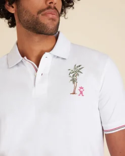 Homme Vicomte A Polos^Polo à broderie Surf