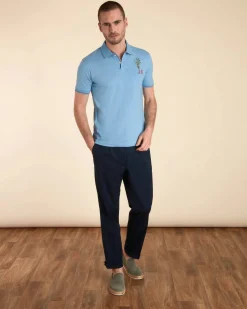 Homme Vicomte A Polos^Polo à broderie Surf