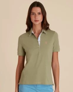 Femme Vicomte A Polos & T-Shirts^Polo à details imprimé garrigue