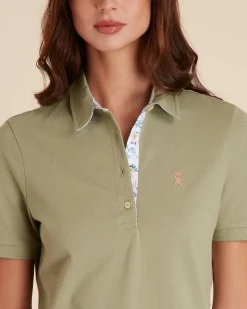 Femme Vicomte A Polos & T-Shirts^Polo à details imprimé garrigue
