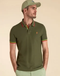 Homme Vicomte A Polos^Polo à Détails Fluo