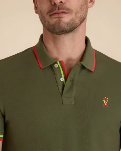 Homme Vicomte A Polos^Polo à Détails Fluo
