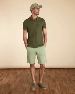 Homme Vicomte A Polos^Polo à Détails Fluo