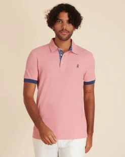 Homme Vicomte A Polos^Polo à Détails Imprimé