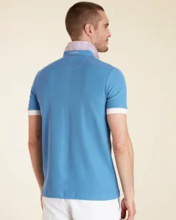 Homme Vicomte A Polos^Polo à Détails Imprimé