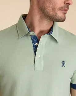 Homme Vicomte A Polos^Polo à Détails Imprimé