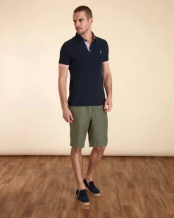 Homme Vicomte A Polos^Polo à Détails Imprimé