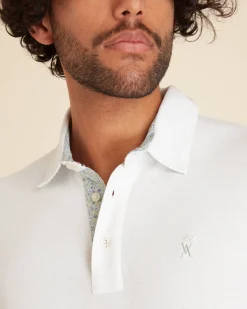 Homme Vicomte A Polos^Polo à Détails Imprimé