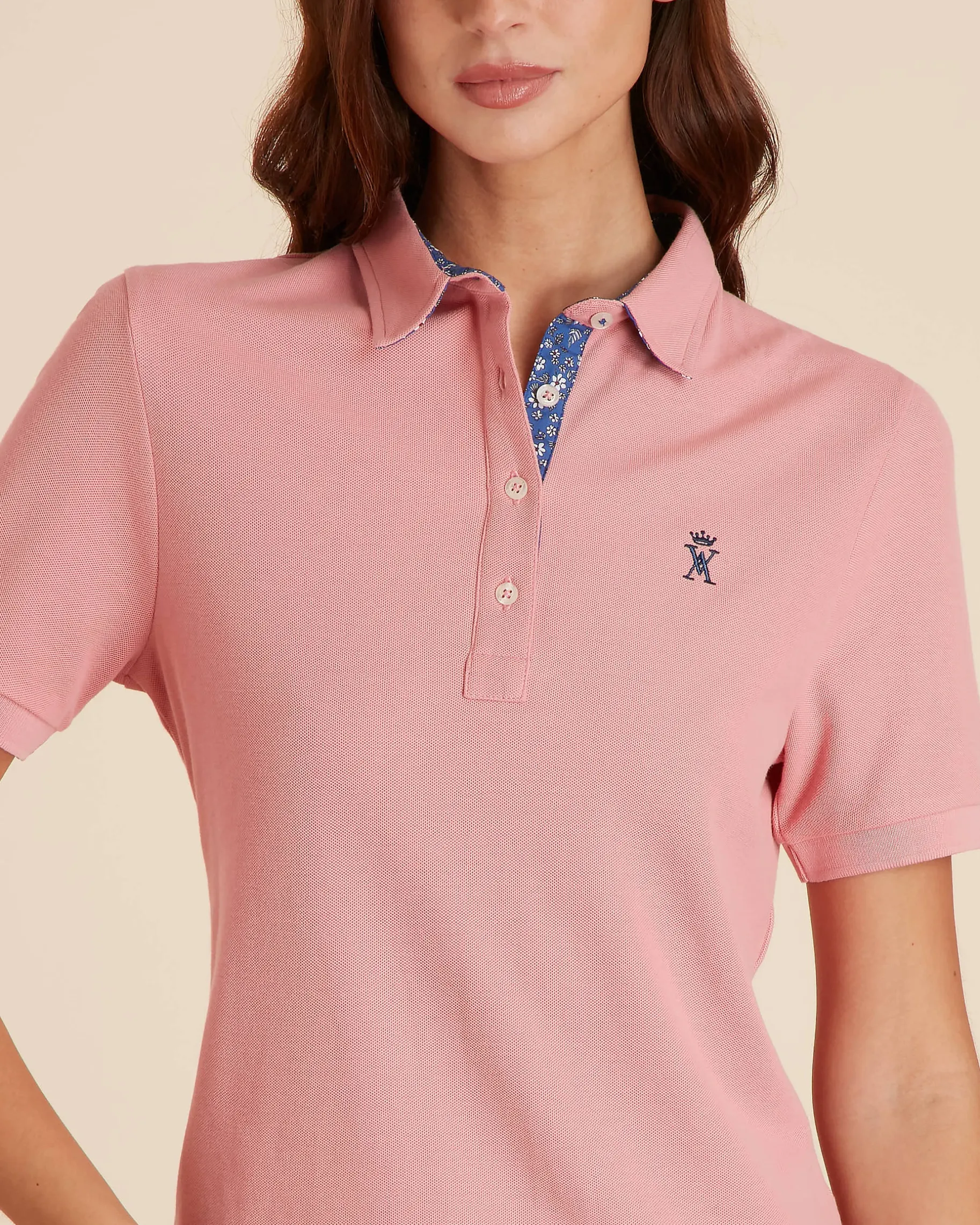 Femme Vicomte A Polos & T-Shirts^Polo à Détails Imprimé