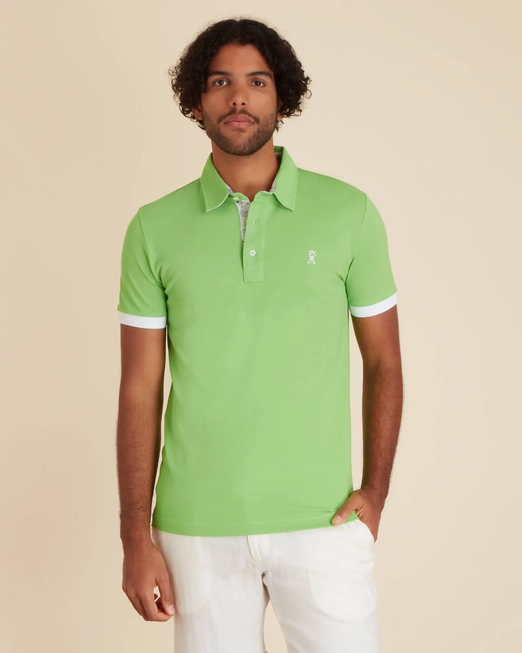 Homme Vicomte A Polos^Polo à Manches courtes Bicolore