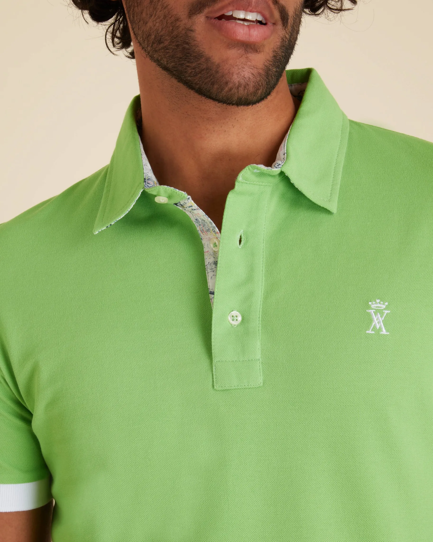 Homme Vicomte A Polos^Polo à Manches courtes Bicolore