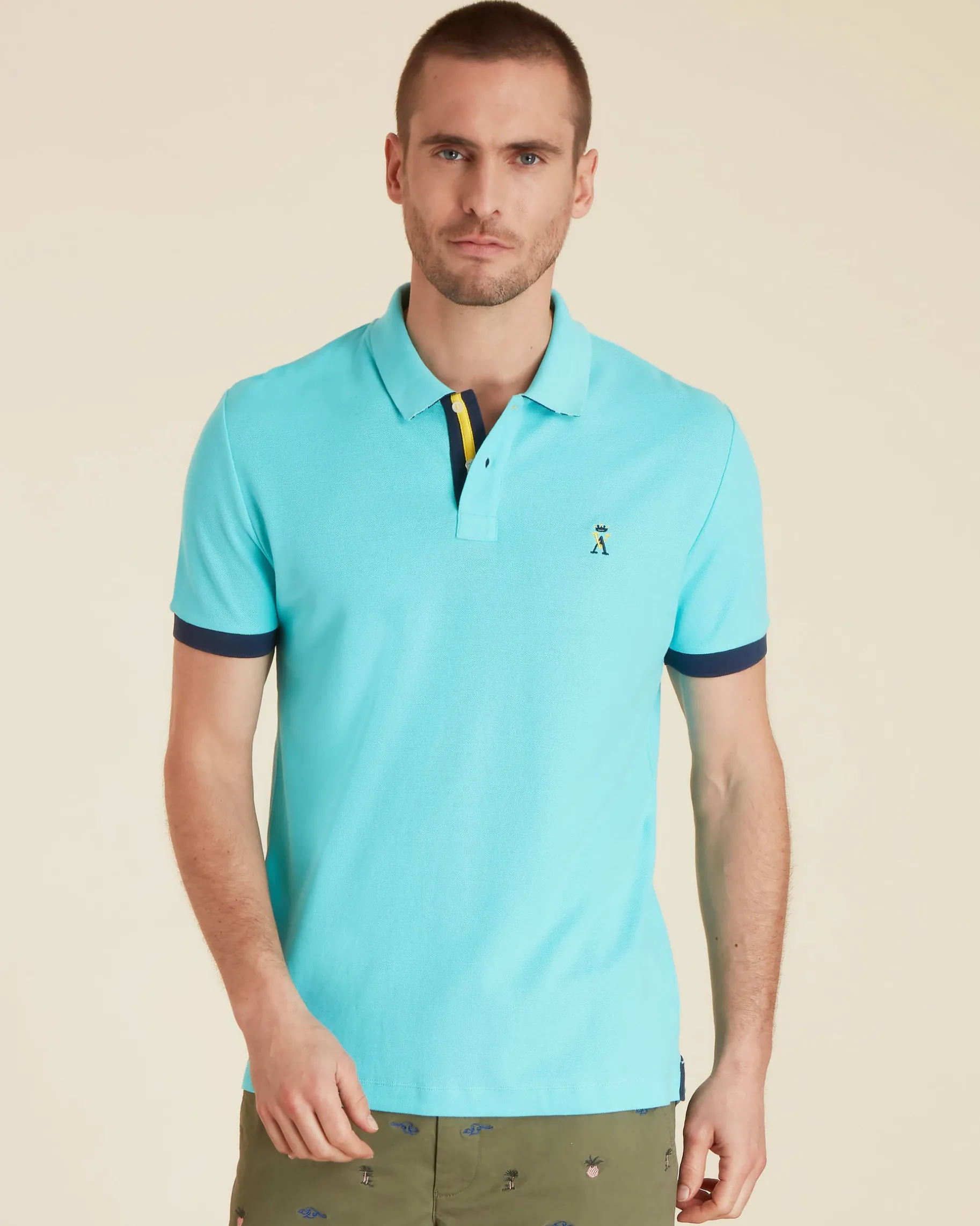 Homme Vicomte A Polos^Polo Classique Uni