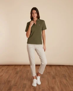 Femme Vicomte A Polos & T-Shirts^Polo Col V
