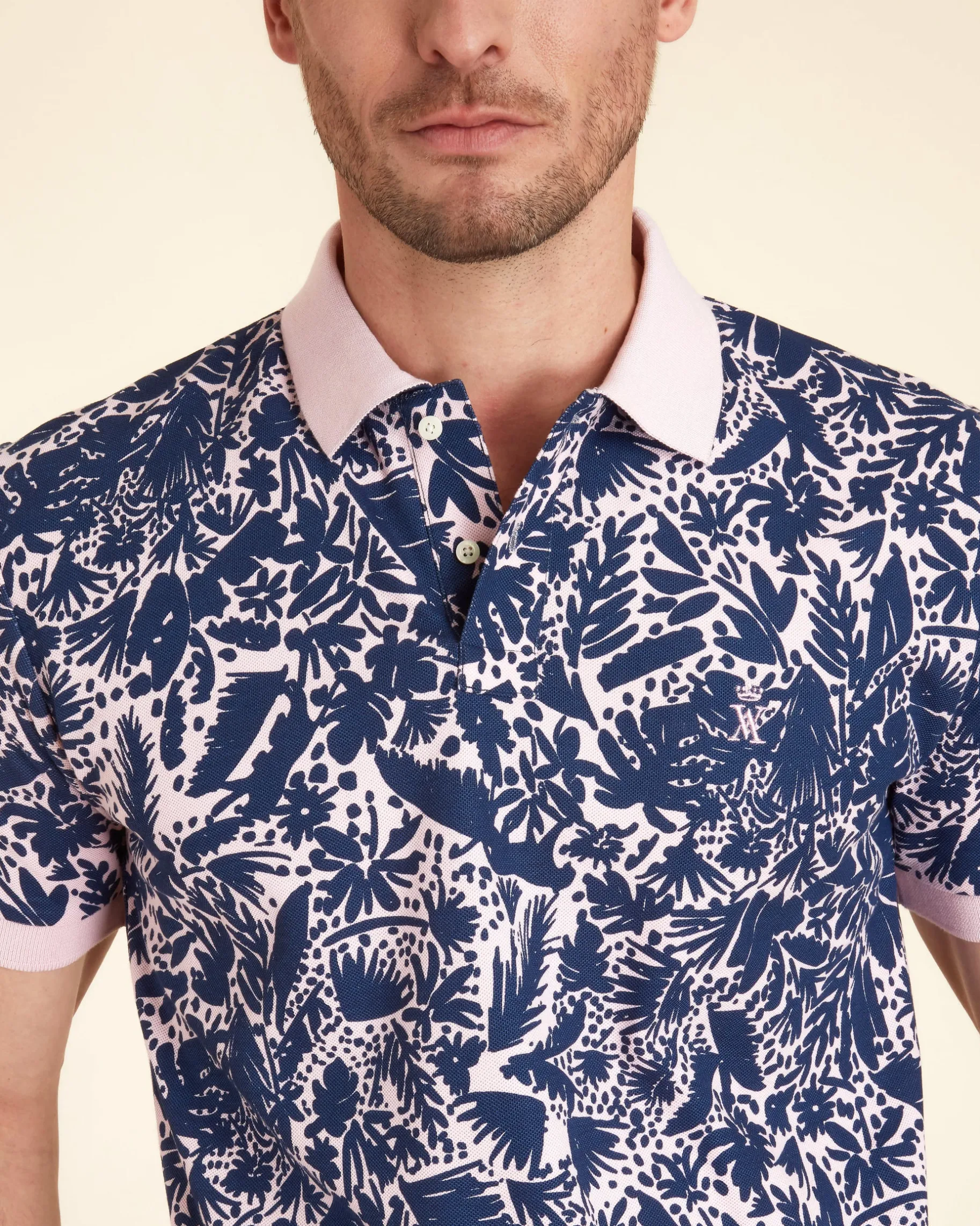 Homme Vicomte A Polos^Polo Imprimé All Over
