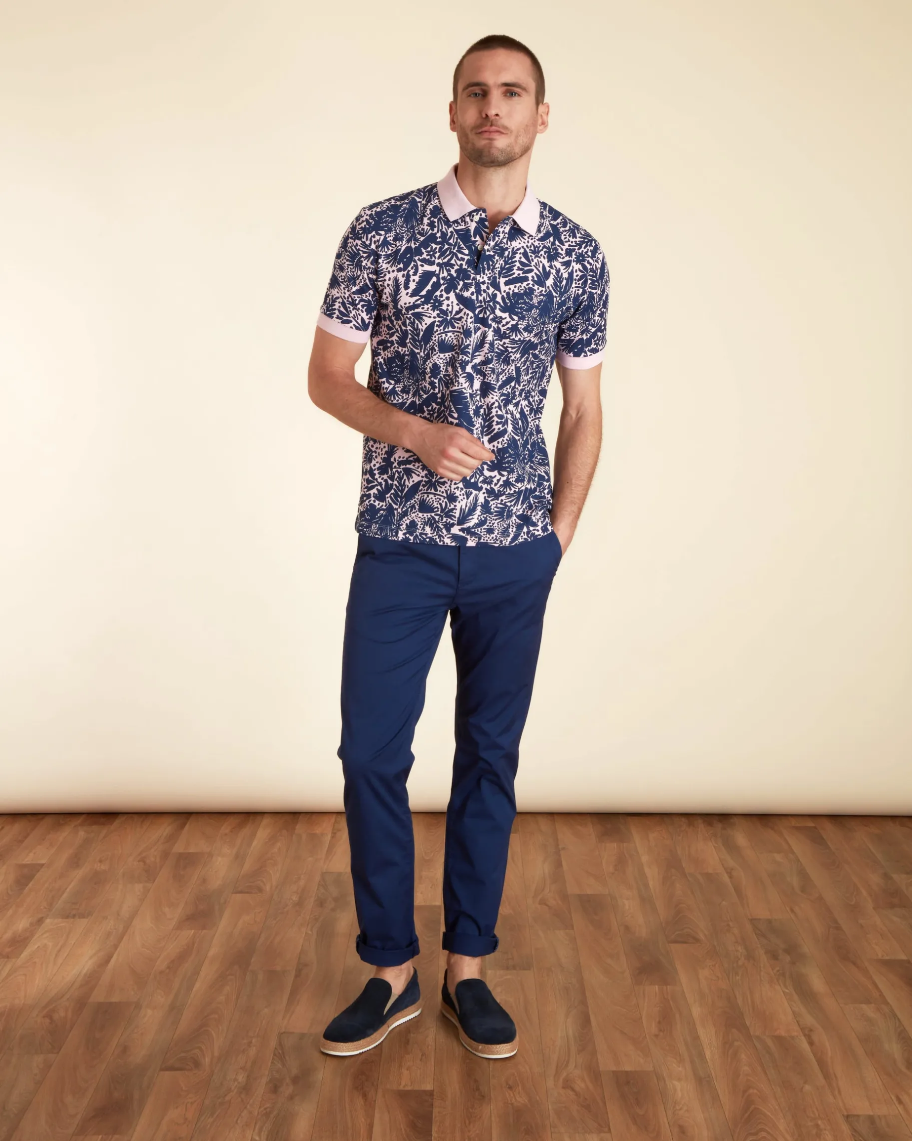 Homme Vicomte A Polos^Polo Imprimé All Over