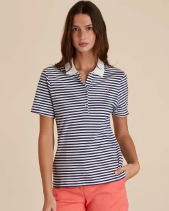 Femme Vicomte A Polos & T-Shirts^Polo Manches Courtes marinière