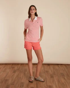 Femme Vicomte A Polos & T-Shirts^Polo Manches Courtes marinière