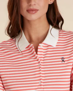 Femme Vicomte A Polos & T-Shirts^Polo Manches Courtes marinière