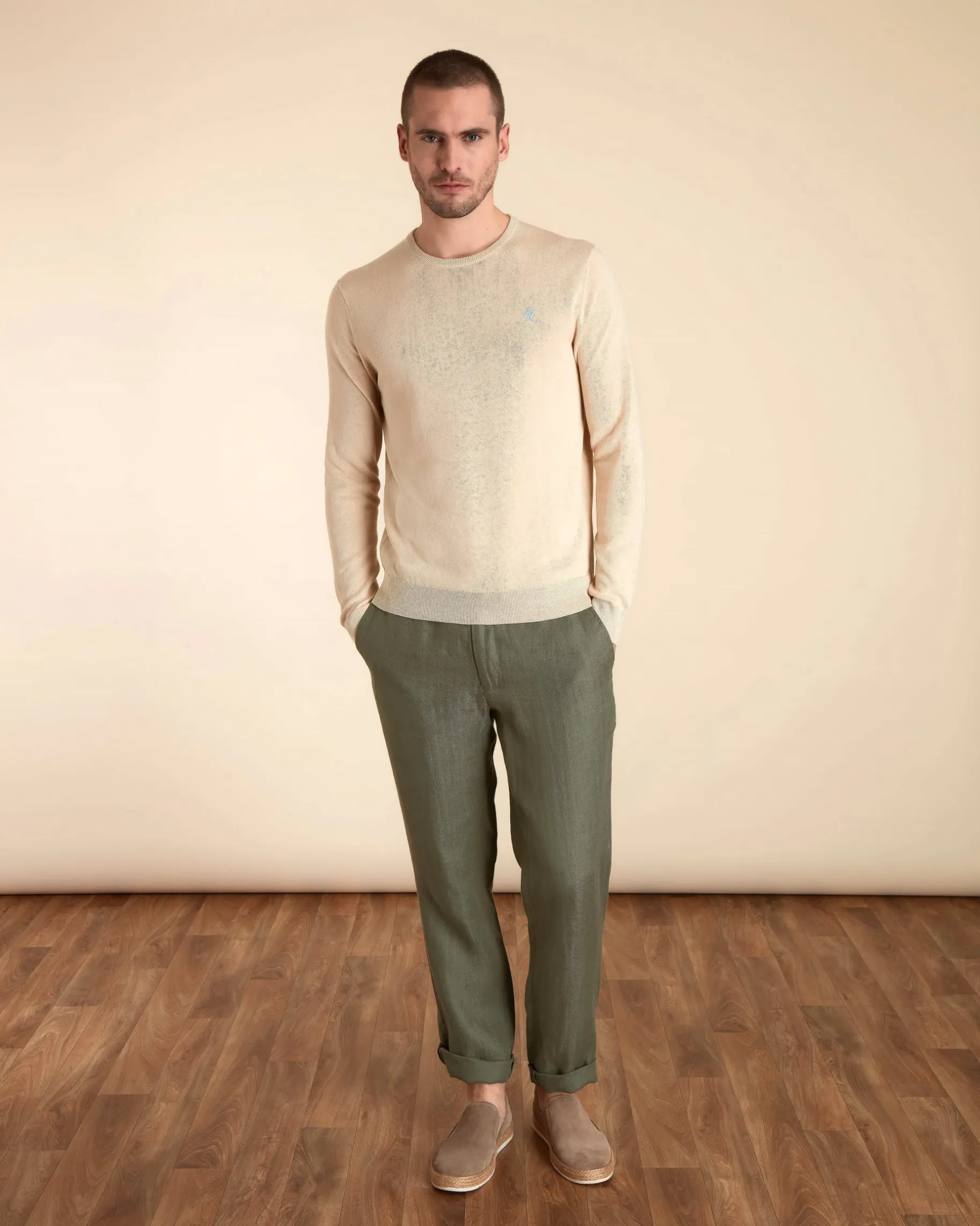 Homme Vicomte A Pulls^Pull Col Rond