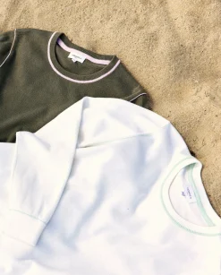 Femme Vicomte A Pulls & Sweats^Pull Col Rond à Détails Contrasté