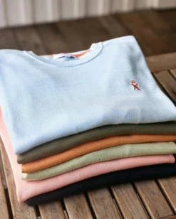Homme Vicomte A Pulls^Pull Col Rond Uni