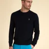Homme Vicomte A Pulls^Pull Col Rond Uni