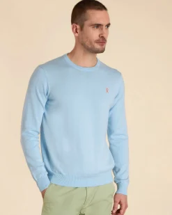 Homme Vicomte A Pulls^Pull Col Rond Uni