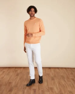 Homme Vicomte A Pulls^Pull Col Rond Uni