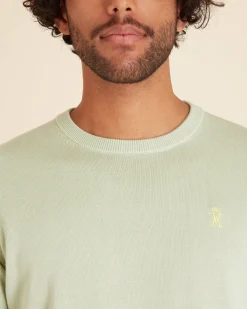 Homme Vicomte A Pulls^Pull Col Rond Uni