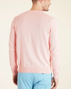Homme Vicomte A Pulls^Pull Col Rond Uni