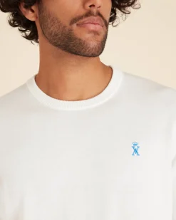 Homme Vicomte A Pulls^Pull Col Rond Uni