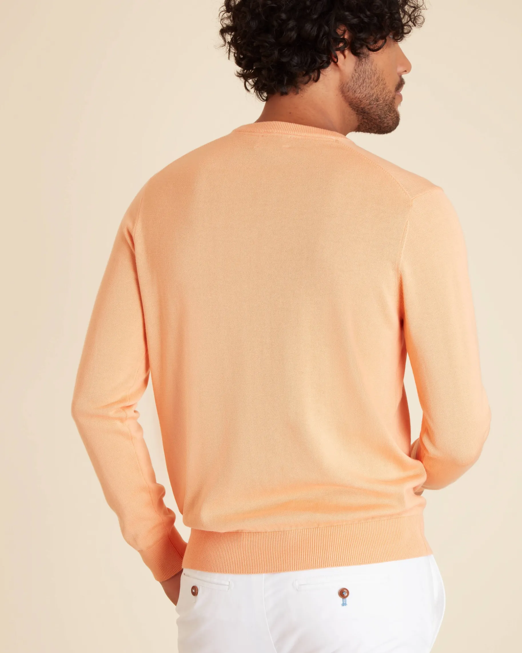 Homme Vicomte A Pulls^Pull Col Rond Uni