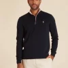 Homme Vicomte A Pulls^Pull Demi Zippé