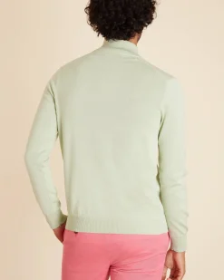 Homme Vicomte A Pulls^Pull Demi Zippé