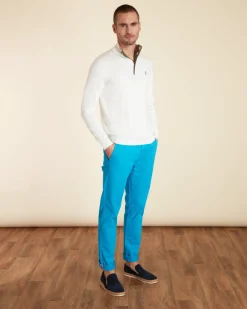 Homme Vicomte A Pulls^Pull Demi Zippé