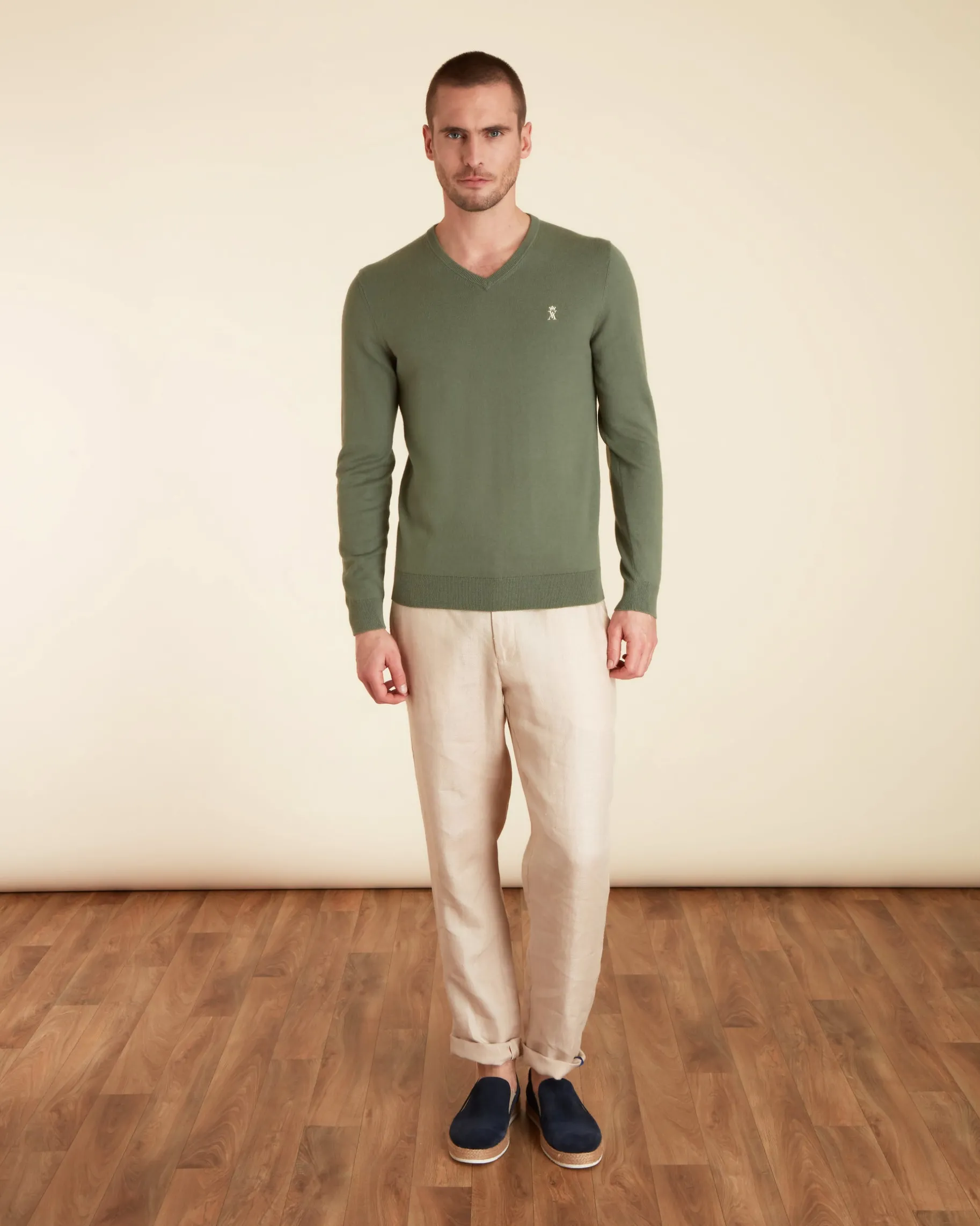 Homme Vicomte A Pulls^Pull Karl col V