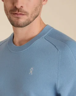 Homme Vicomte A Pulls^Pull Klemo à Col Rond