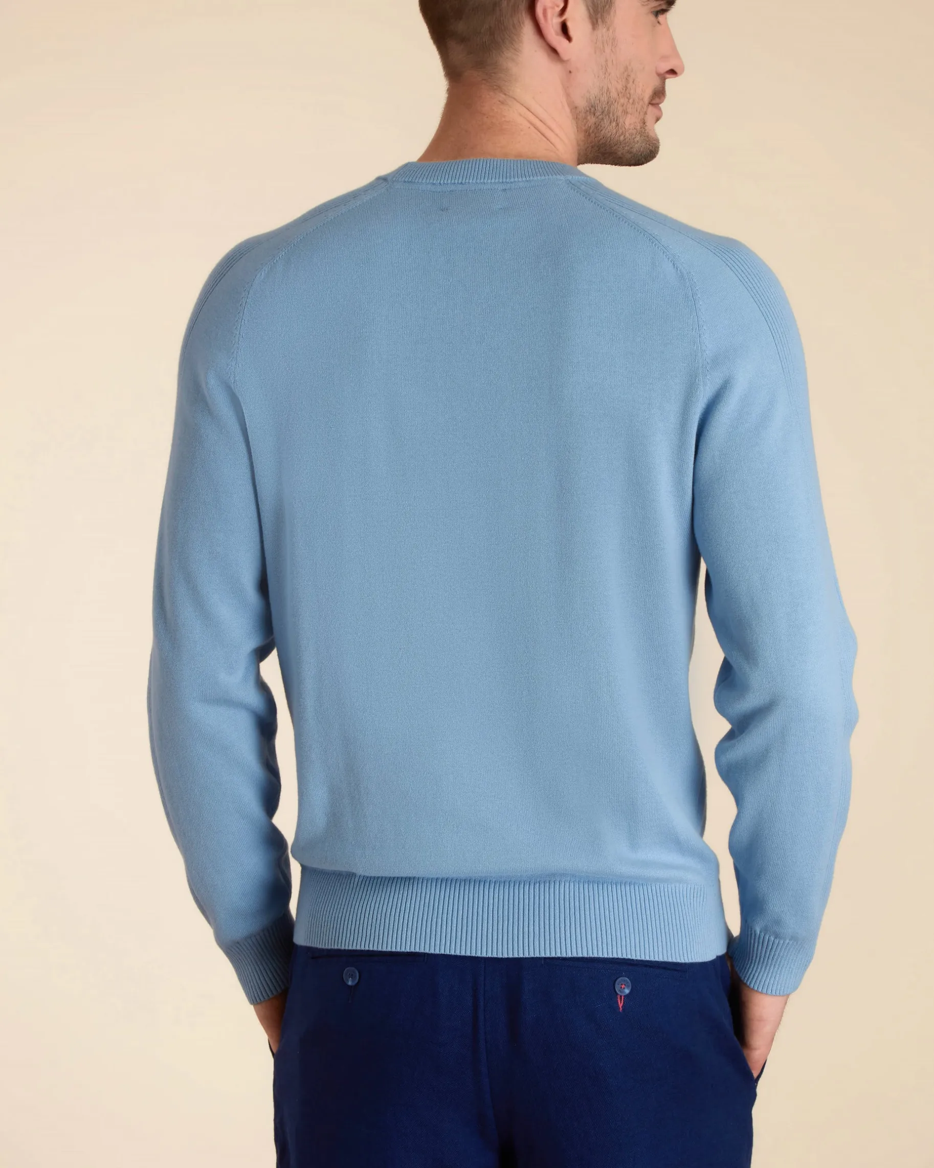 Homme Vicomte A Pulls^Pull Klemo à Col Rond