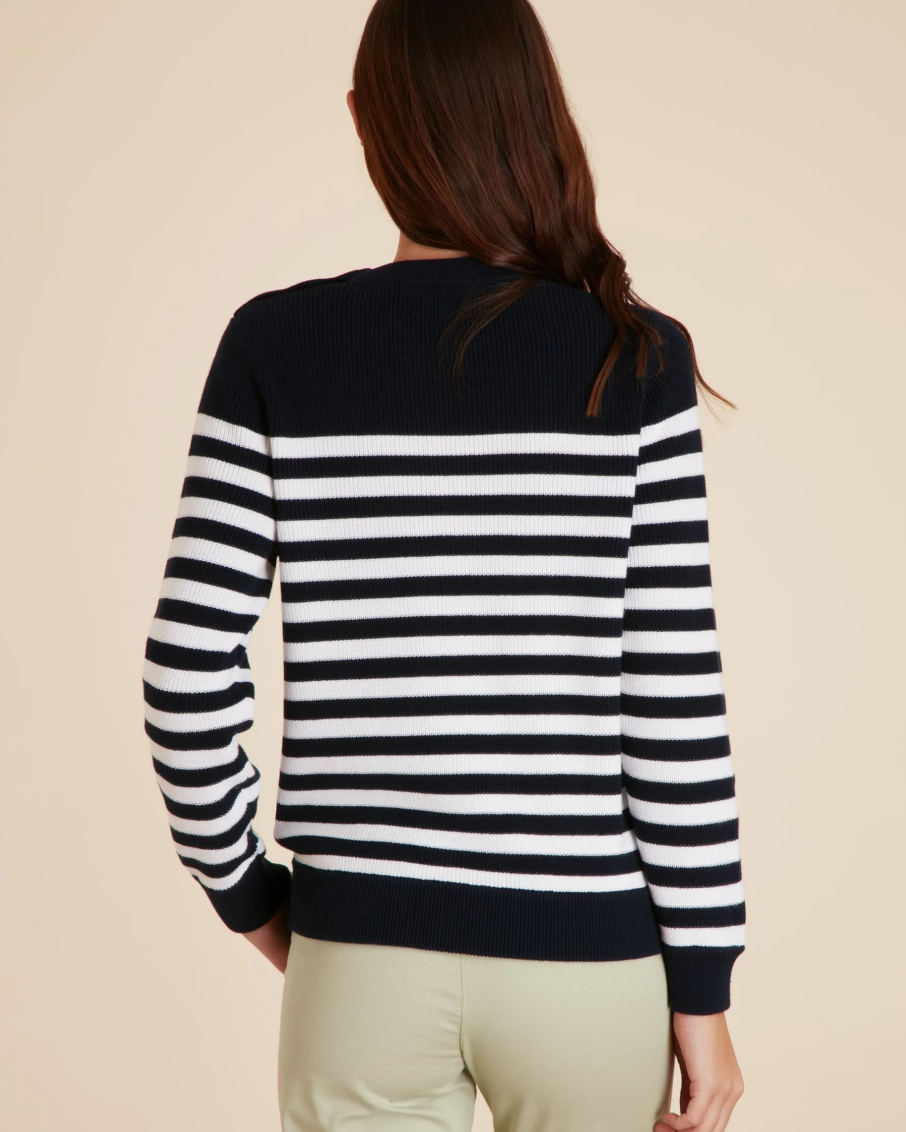 Femme Vicomte A Pulls & Sweats^Pull Marinière Col Rond