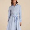 Femme Vicomte A Robes & Pantalons^Robe à rayures avec lien