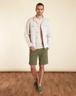 Homme Vicomte A Manteaux & Vestes^Surchemise Regular à Détails Imprimé