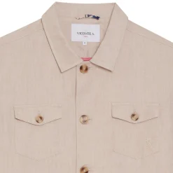 Homme Vicomte A Manteaux & Vestes^Surchemise Regular à Détails Imprimé