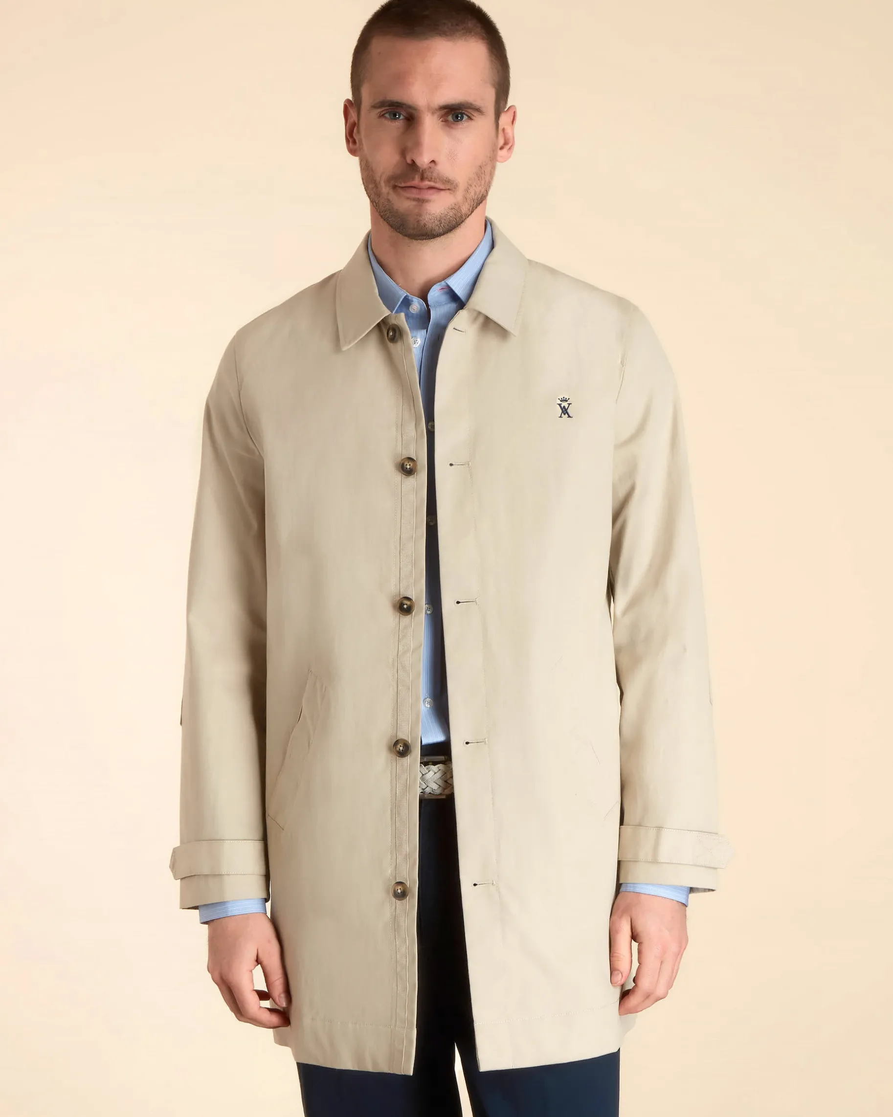 Homme Vicomte A Manteaux & Vestes^Trench-Coat Léger