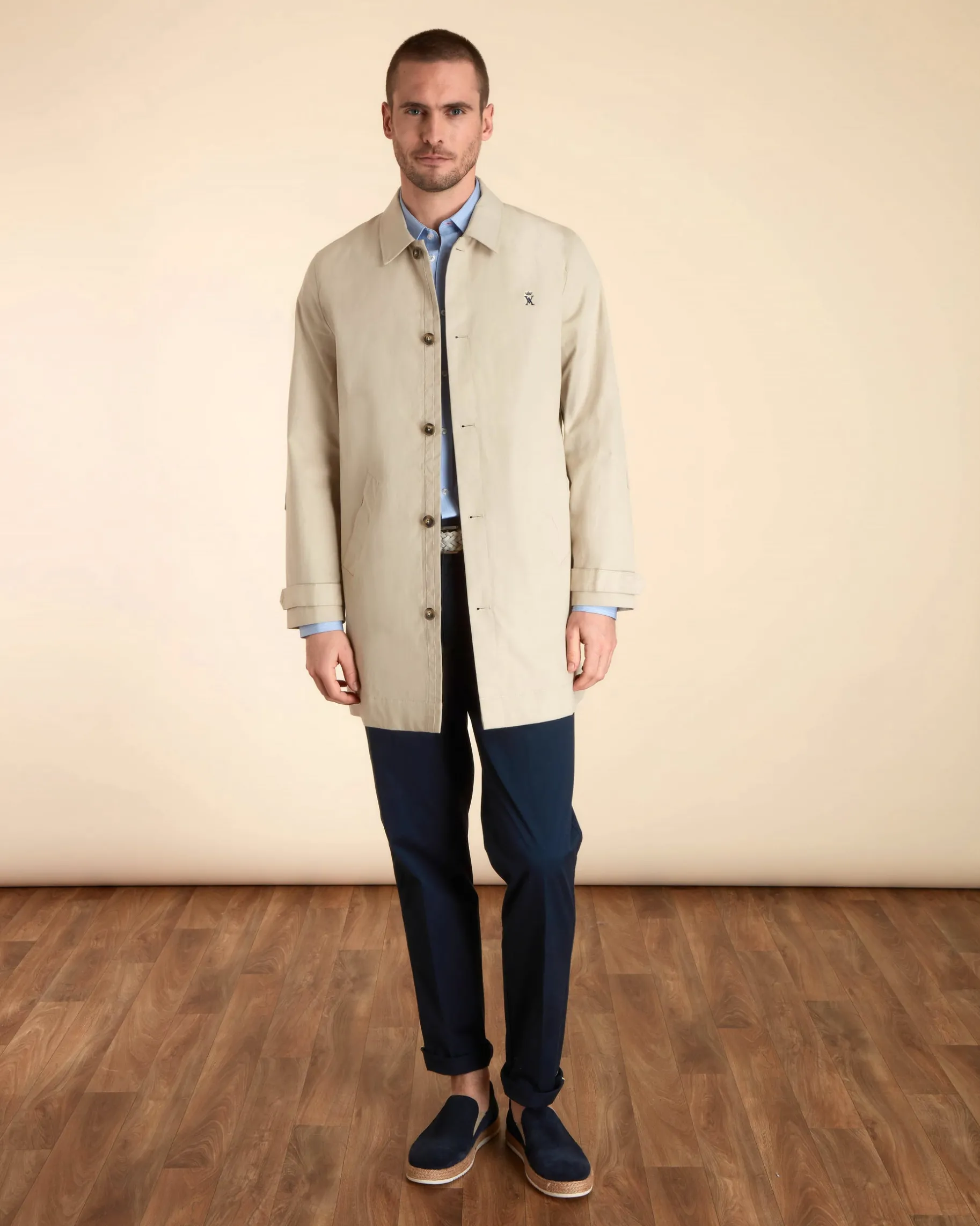 Homme Vicomte A Manteaux & Vestes^Trench-Coat Léger