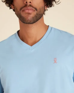 Homme Vicomte A T-Shirts^T-shirt à Col V