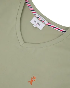 Homme Vicomte A T-Shirts^T-shirt à Col V