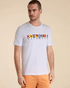 Homme Vicomte A T-Shirts^T-shirt Artwork Nautique