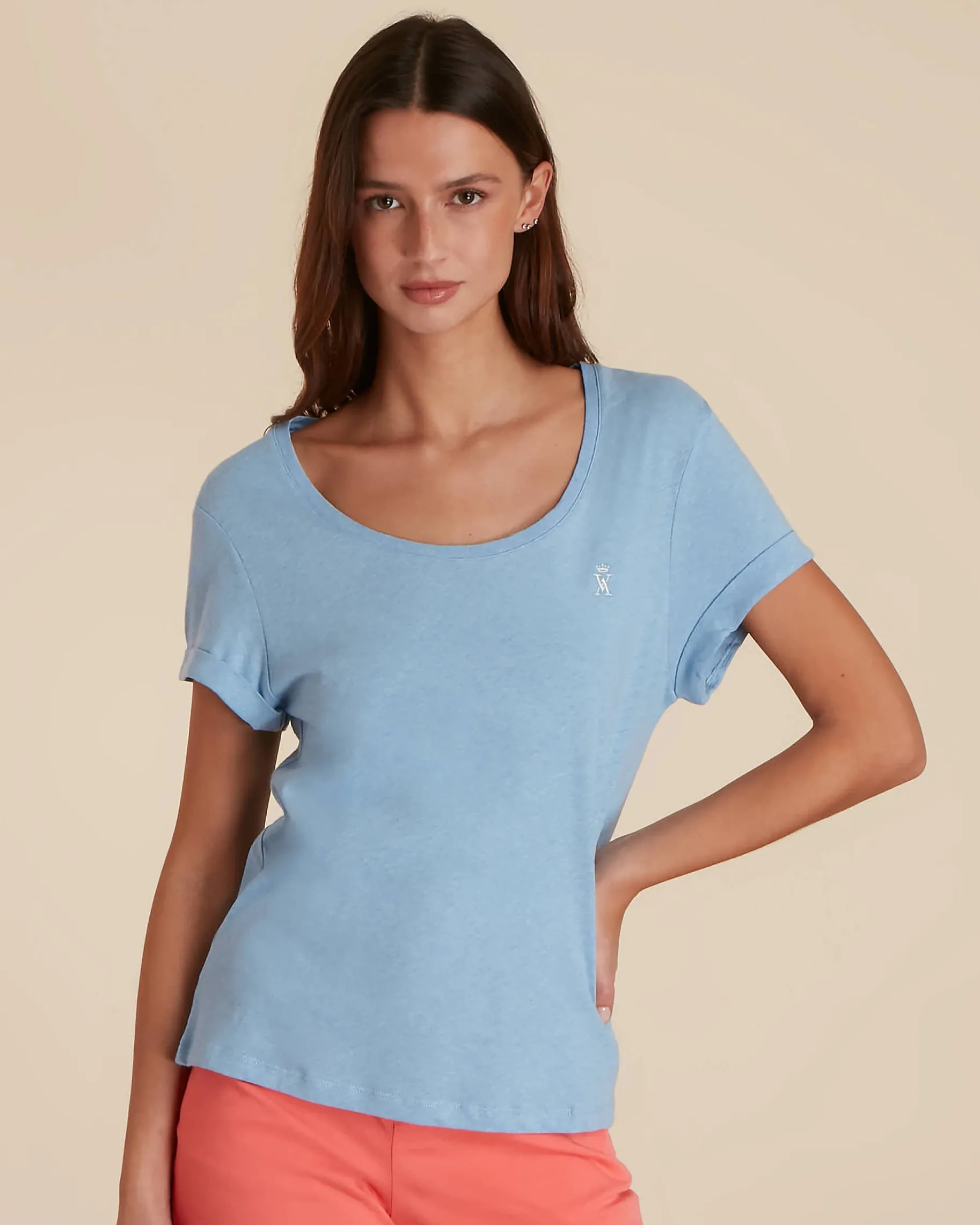 Femme Vicomte A Polos & T-Shirts^T-shirt Col Rond